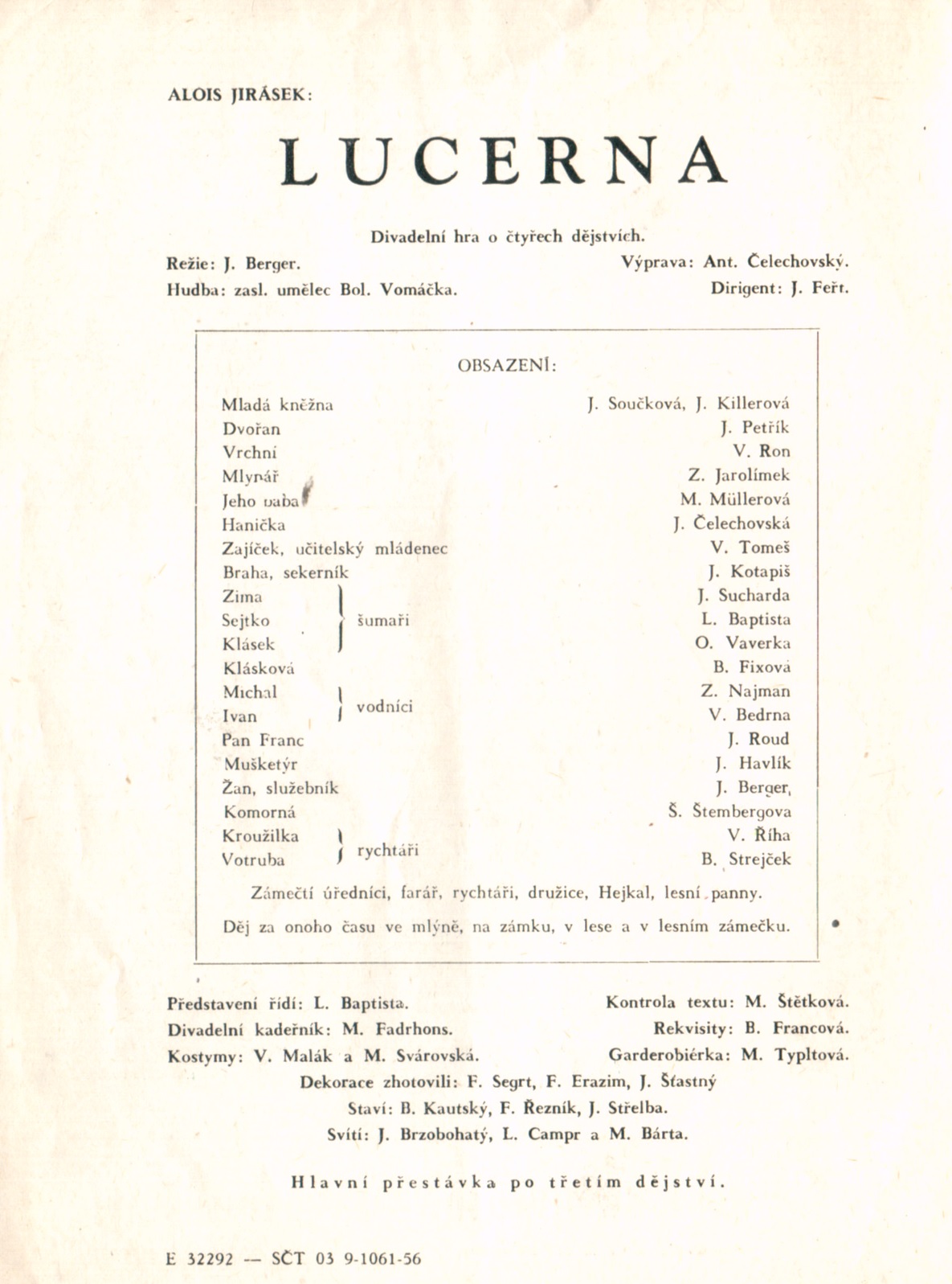 Lucerna - program